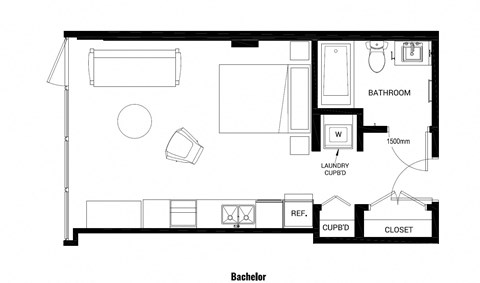 a floor plan of a small house
